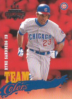 2003 Donruss Champions Team Colors #5 Ryne Sandberg