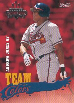 2003 Donruss Champions Team Colors #20 Andruw Jones