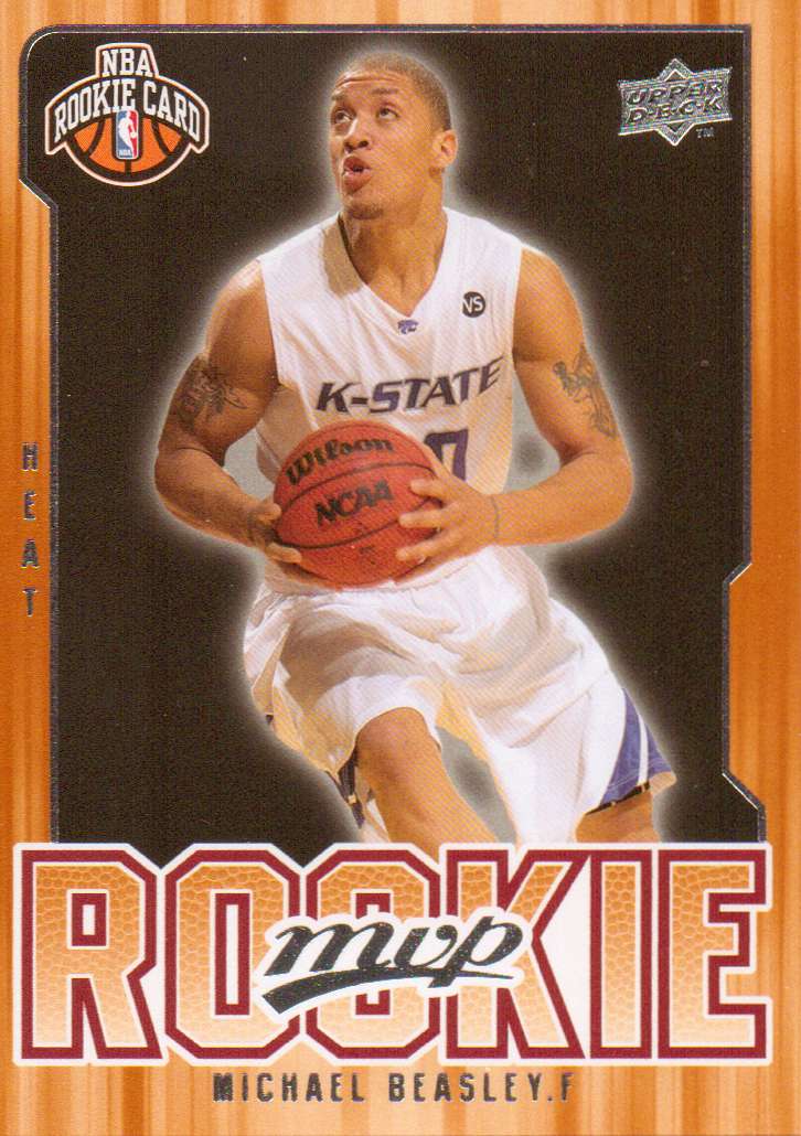 2008-09 Upper Deck MVP #202 Michael Beasley RC