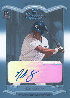 2003 Donruss Classics Significant Signatures #189 Nook Logan ROO/427