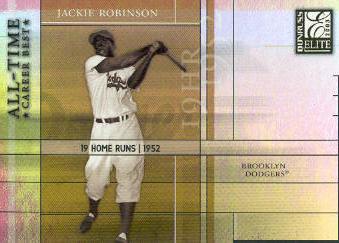 2003 Donruss Elite All-Time Career Best #3 Jackie Robinson
