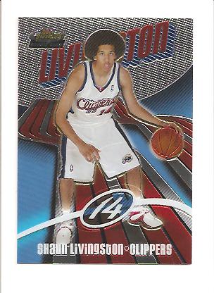 2003-04 Finest #176 Shaun Livingston XRC