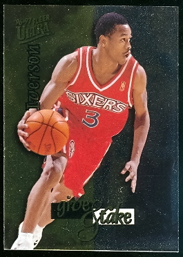1996-97 Ultra Give and Take #4 Allen Iverson