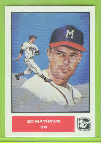 1984-85 Sports Design Products West #17 Eddie Mathews