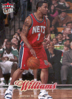 2007-08 Ultra SE #117 Marcus Williams