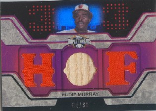 2008 Topps Triple Threads Relics #67 Eddie Murray