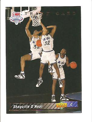 1992-93 Upper Deck #1B Shaquille O'Neal TRADE