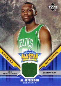 2005-06 Upper Deck All-Star Weekend Authentics #AL Al Jefferson
