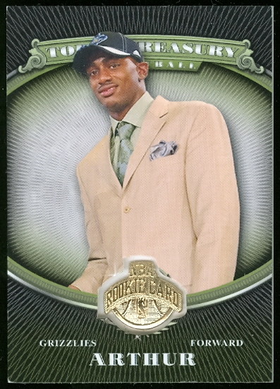 2008-09 Topps Treasury Rookie Medallions #DA Darrell Arthur