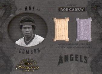 2003 Timeless Treasures HOF Combos #11 Rod Carew Bat-Jsy/100