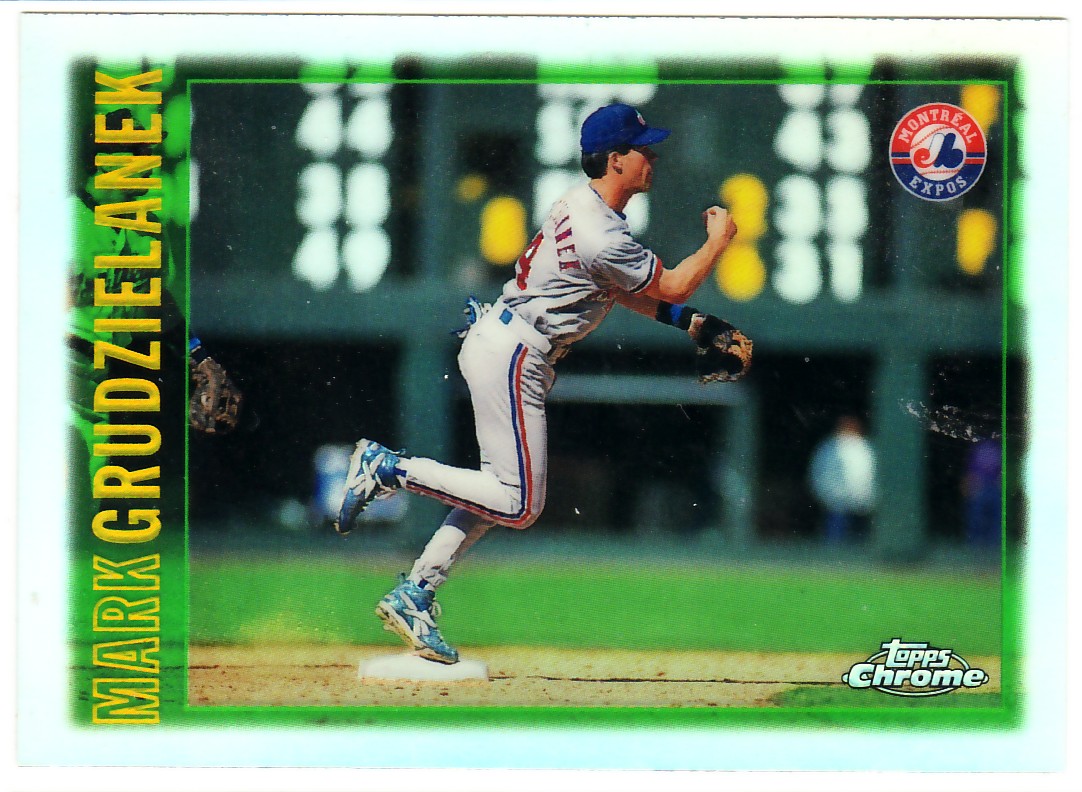 1997 Topps Chrome Refractors #91 Mark Grudzielanek