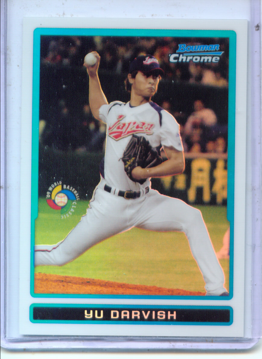 2009 Bowman Chrome WBC Prospects Refractors #BCW1 Yu Darvish