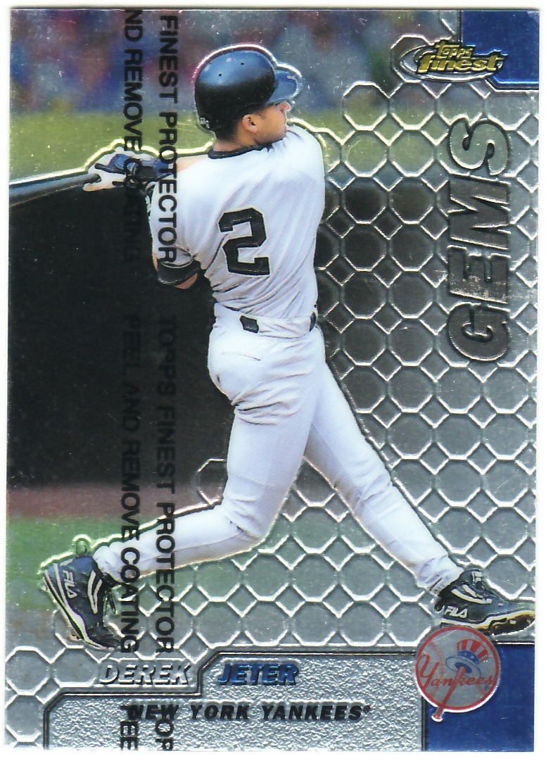 1999 Finest #115 Derek Jeter GEM