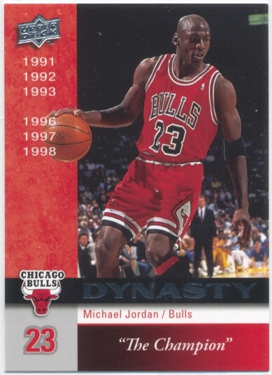 2008-09 Upper Deck Bulls Dynasty #CHI11 Michael Jordan