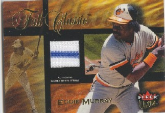 2002 Ultra Fall Classic Memorabilia #23 Eddie Murray Jsy/91 *