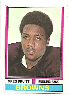 1974 Topps #110 Greg Pruitt RC
