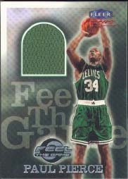 1999-00 Fleer Focus Feel the Game Paul Pierce