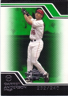 2008 Topps Triple Threads Emerald #49 Garret Anderson