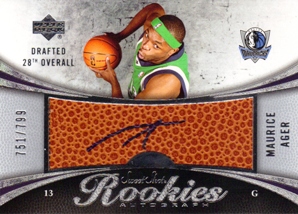 2006-07 Sweet Shot #110 Maurice Ager AU RC