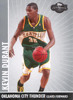 2008-09 Topps Co-Signers #35 Kevin Durant