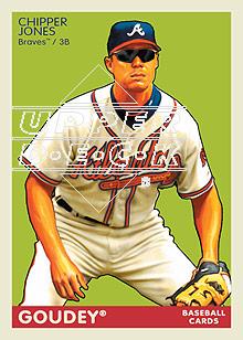 2009 Upper Deck Goudey #13 Chipper Jones