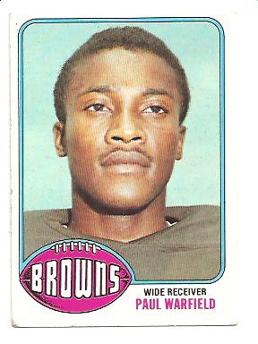 1976 Topps #317 Paul Warfield