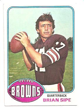 1976 Topps #516 Brian Sipe RC