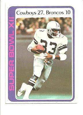 1978 Topps #168 Super Bowl XII/Dorsett