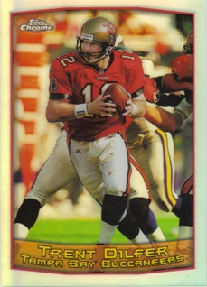 1999 Topps Chrome Refractors #51 Trent Dilfer