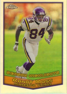1999 Topps Chrome Refractors #126 Randy Moss SH