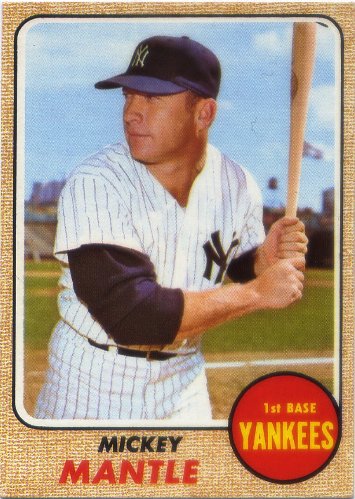 1968 Topps #280 Mickey Mantle