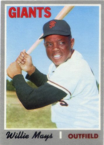 1970 Topps #600 Willie Mays