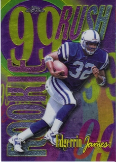 1999 Topps Chrome All-Etch #AE23 Edgerrin James