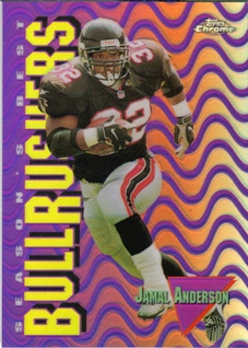 1999 Topps Chrome Season's Best Refractors #SB2 Jamal Anderson