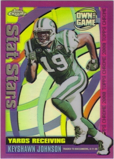 2000 Topps Chrome Own the Game Refractors #OTG24 Keyshawn Johnson