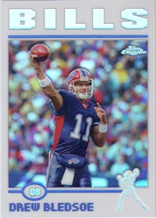 2004 Topps Chrome Refractors #133 Drew Bledsoe