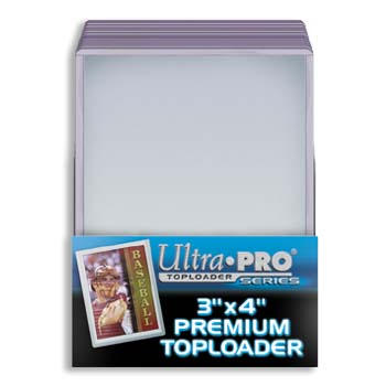 Pack of (25) Ultra Pro Premium Clear Top Loaders