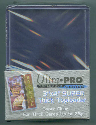 Factory Sealed Case of 1,000 Ultra Pro Thick Top Loaders 75pt