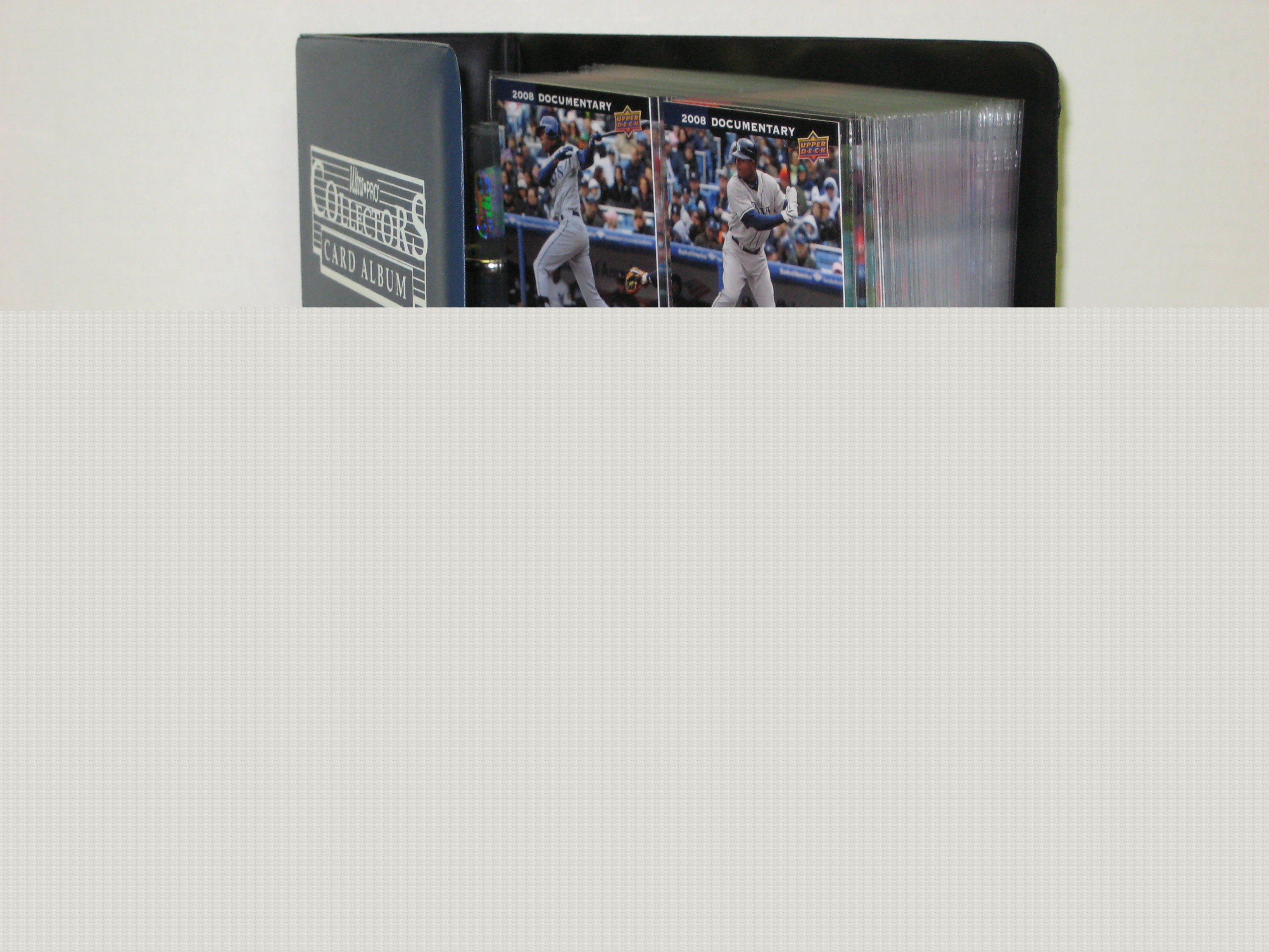 2008 Upper Deck Documentary Tampa Bay Rays163-card Team/Season Set w/ Collectors Binder + Protective Pages