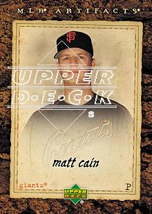 2007 Artifacts #65 Matt Cain