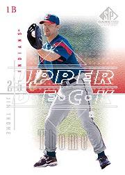 2001 SP Game Used Edition #11 Jim Thome