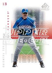 2001 SP Game Used Edition #16 Rafael Palmeiro