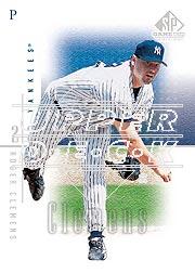 2001 SP Game Used Edition #29 Roger Clemens