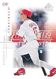 2001 SP Game Used Edition #37 Jim Edmonds