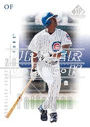 2001 SP Game Used Edition #39 Corey Patterson