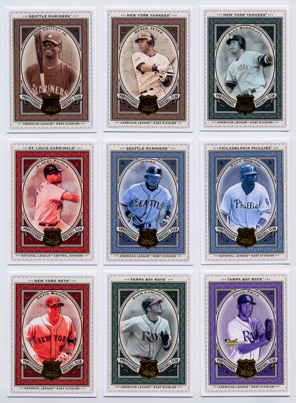 2009 Upper Deck SP Legendary Cuts Complete 100-Card Set