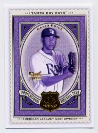 2009 Upper Deck SP Legendary Cuts Tampa Bay Rays 7-Card Team Set