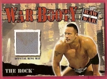 2001 Fleer WWF Raw Is War Booty #WB1 The Rock