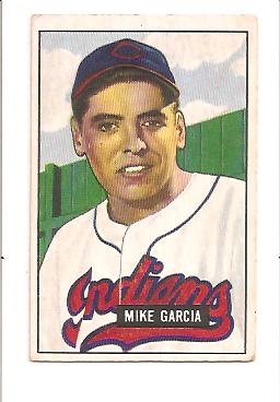 1951 Bowman #150 Mike Garcia