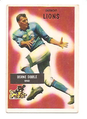 1955 Bowman #4 Dorne Dibble RC